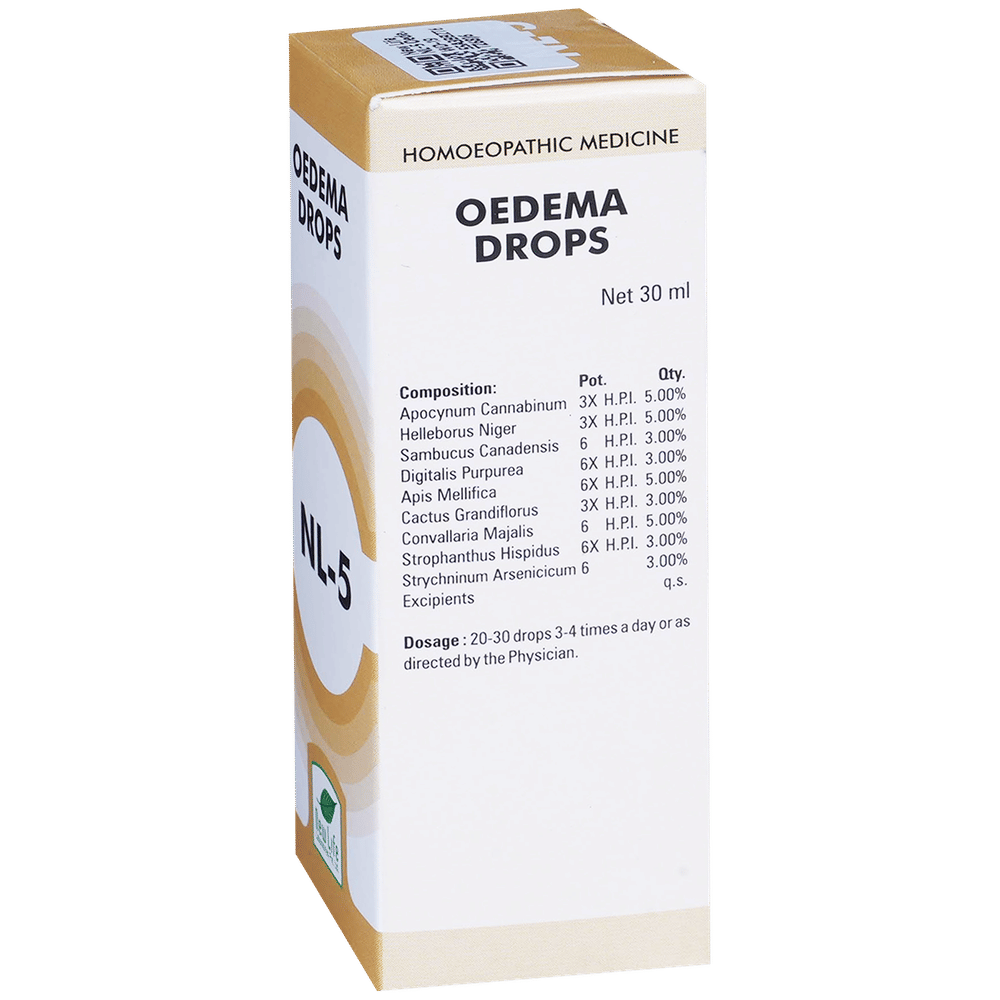 New Life NL-5 Oedema Drop bottle of 30 ml Drop