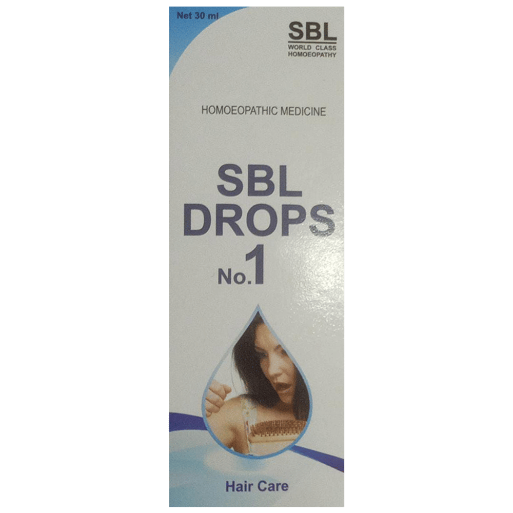 SBL Drops No. 1 (For Hair Care) bottle of 30 ml Drop