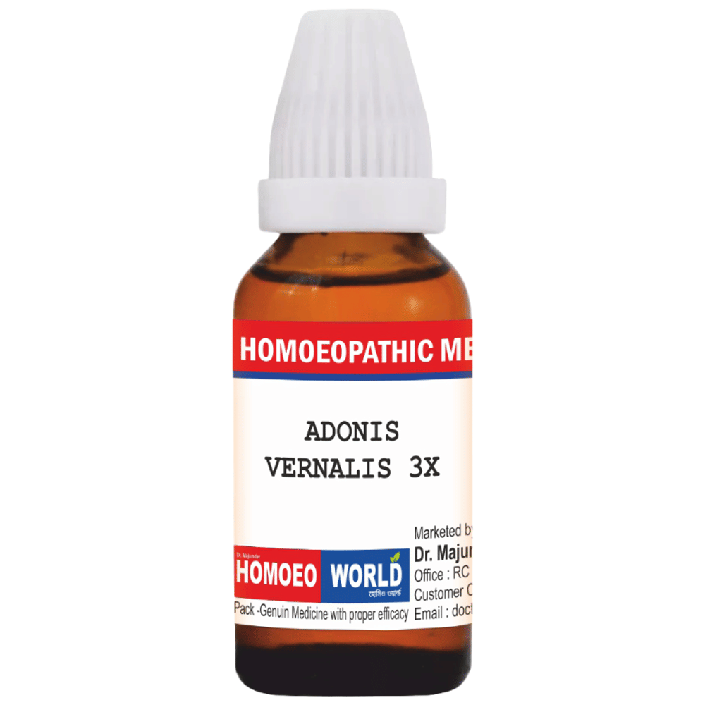 Dr. Majumder Homeo World Acdoins Vernalis Dilution (30 ml Each) 3X box of 1 Bottle