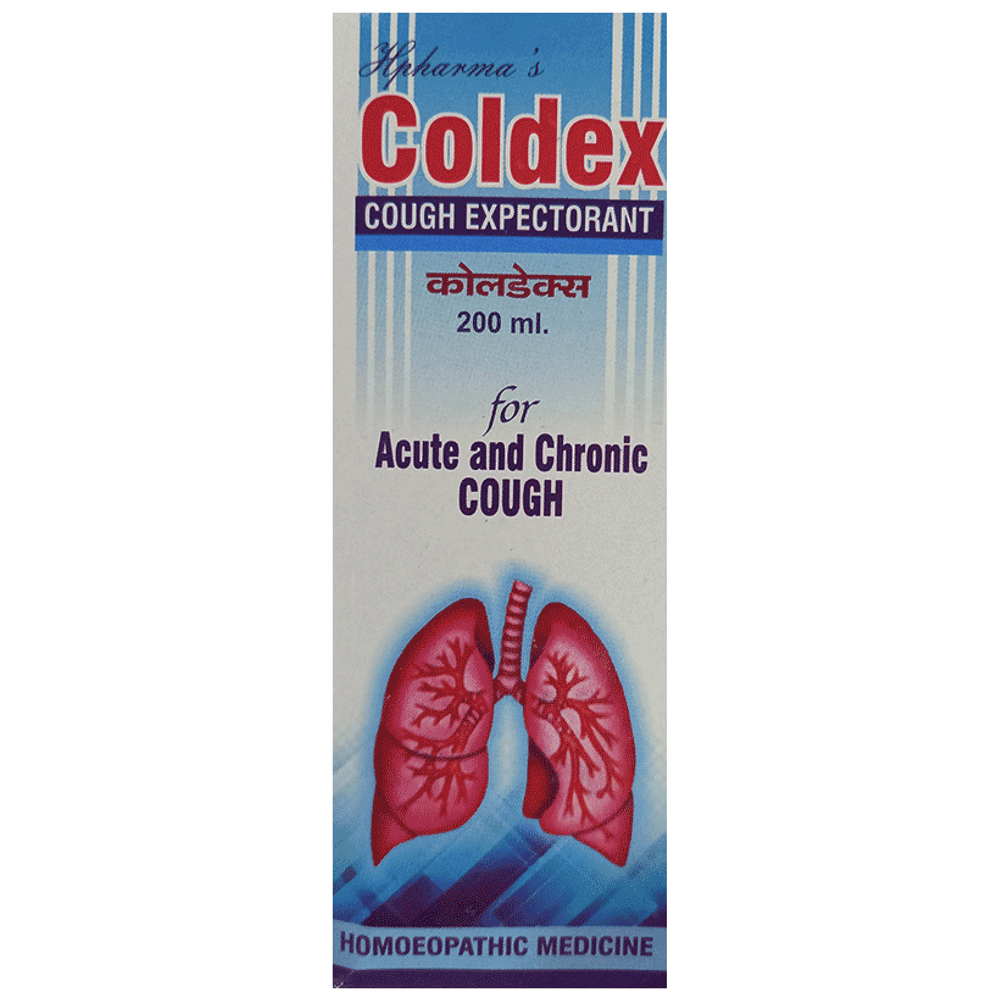 Coldex Cough Expectorant bottle of 200 ml Expectorant