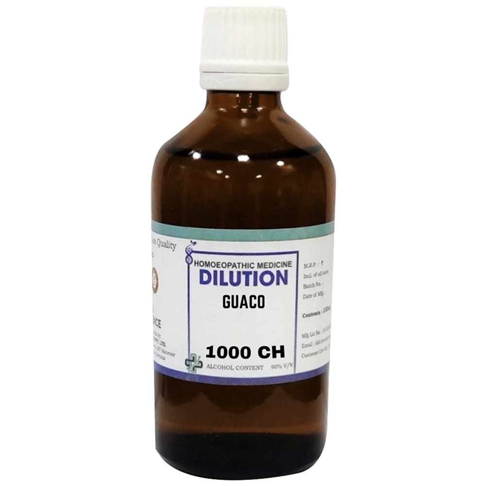 LDD Bioscience Guaco Dilution 1000 CH bottle of 100 ml Dilution