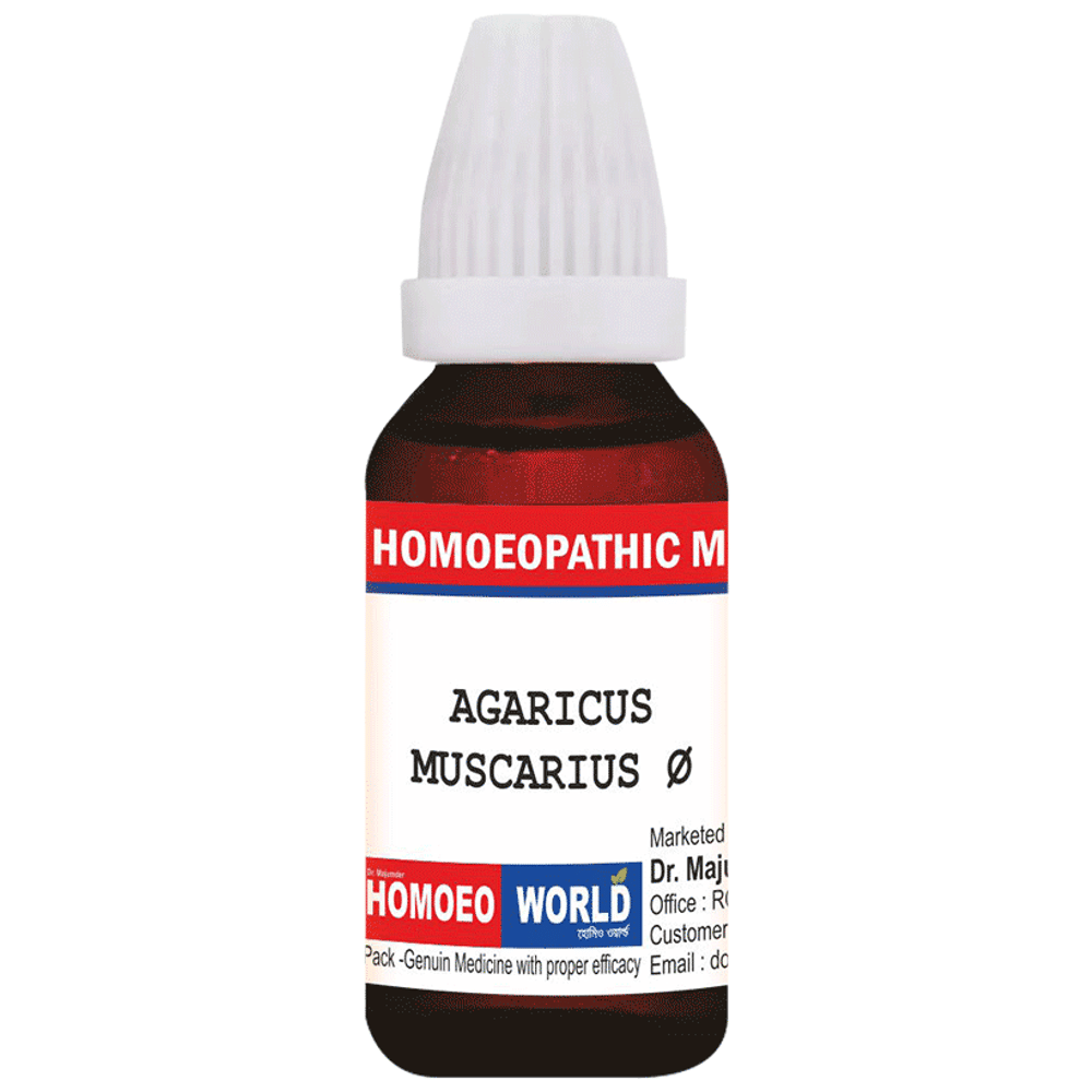 Dr. Majumder Homeo World Agaricus Muscarius Q Mother Tincture (30 ml Each) combo pack of 2 bottles