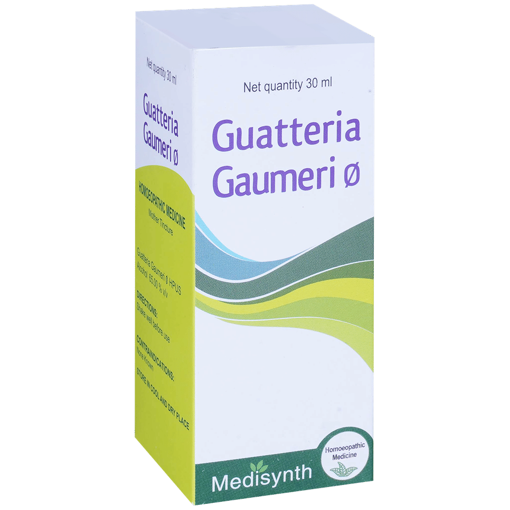 Medisynth Guatteria Gaumeri Mother Tincture Q bottle of 30 ml Mother Tincture