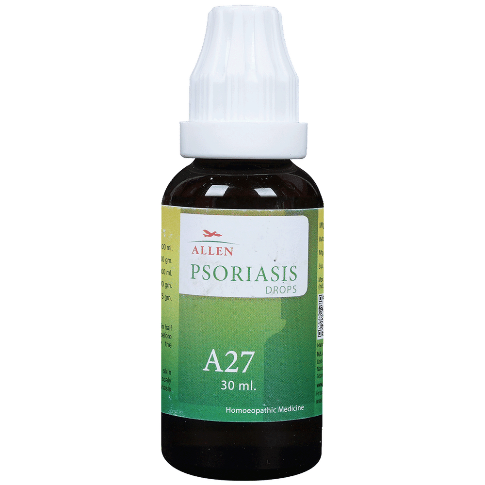 Allen A27 Psoriasis Drop bottle of 30 ml Drop