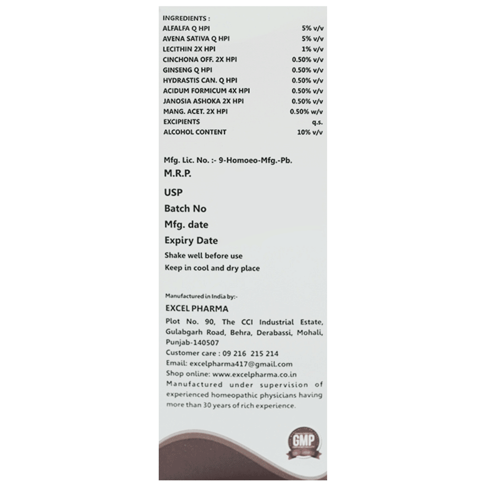 Excel AKG 30 E-Alfa Ginseng Syrup bottle of 200 ml Syrup Excel AKG 30 E-Alfa Ginseng Syrup bottle of 200 ml Syrup