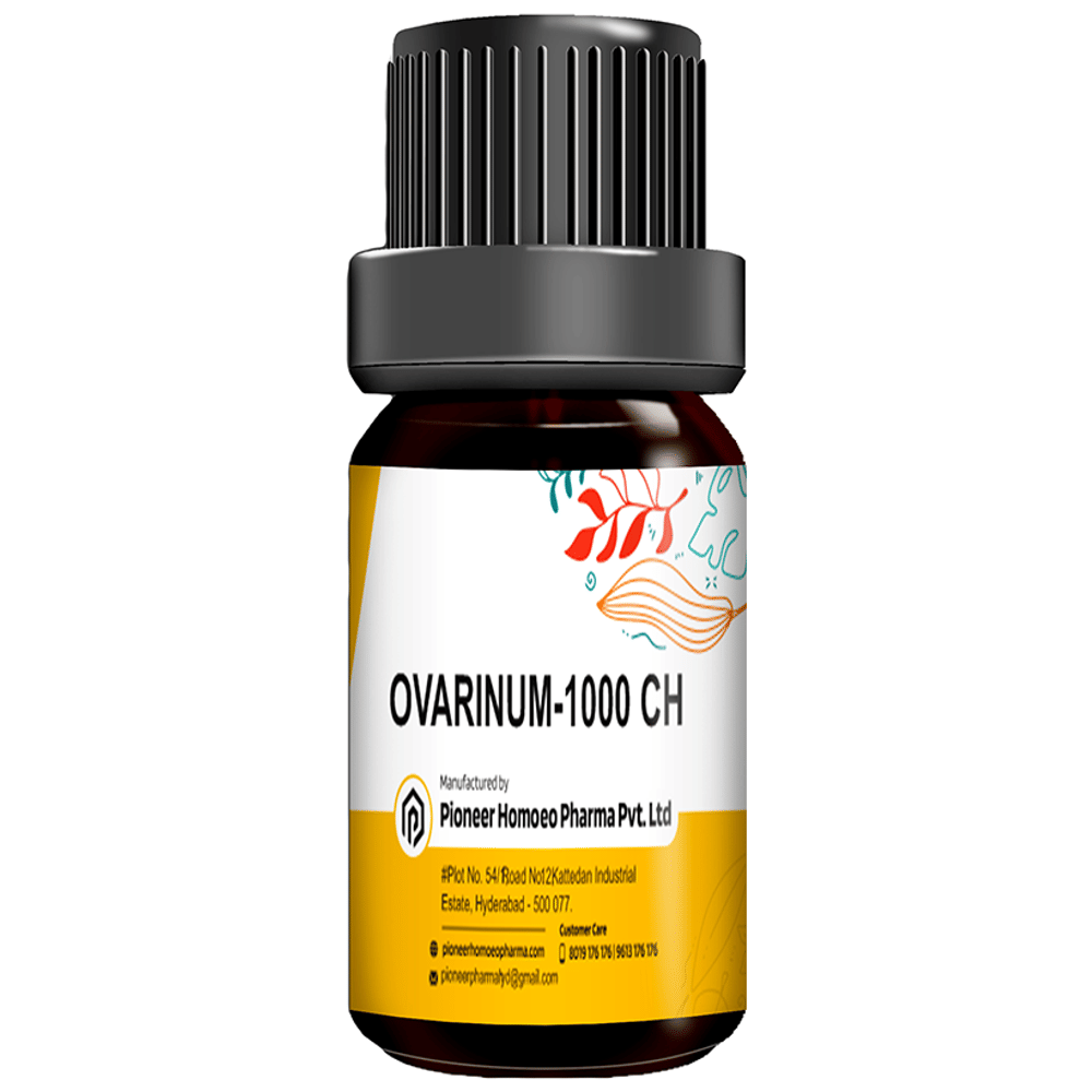 Pioneer Pharma Ovarinum Globules Pellets Multidose Pills 1000 CH bottle of 150 tablets