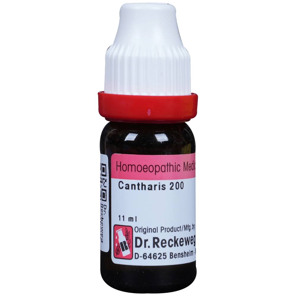Dr. Reckeweg Cantharis Dilution 200 CH bottle of 11 ml Dilution