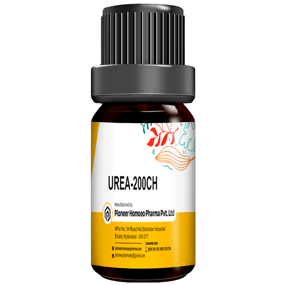 Pioneer Pharma Urea Globules Pellets Multidose Pills 200 CH bottle of 150 tablets