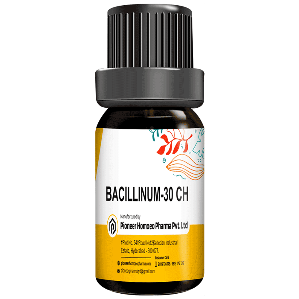 Pioneer Pharma Bacillinum Globules Pellets Multidose Pills 30 CH bottle of 150 tablets