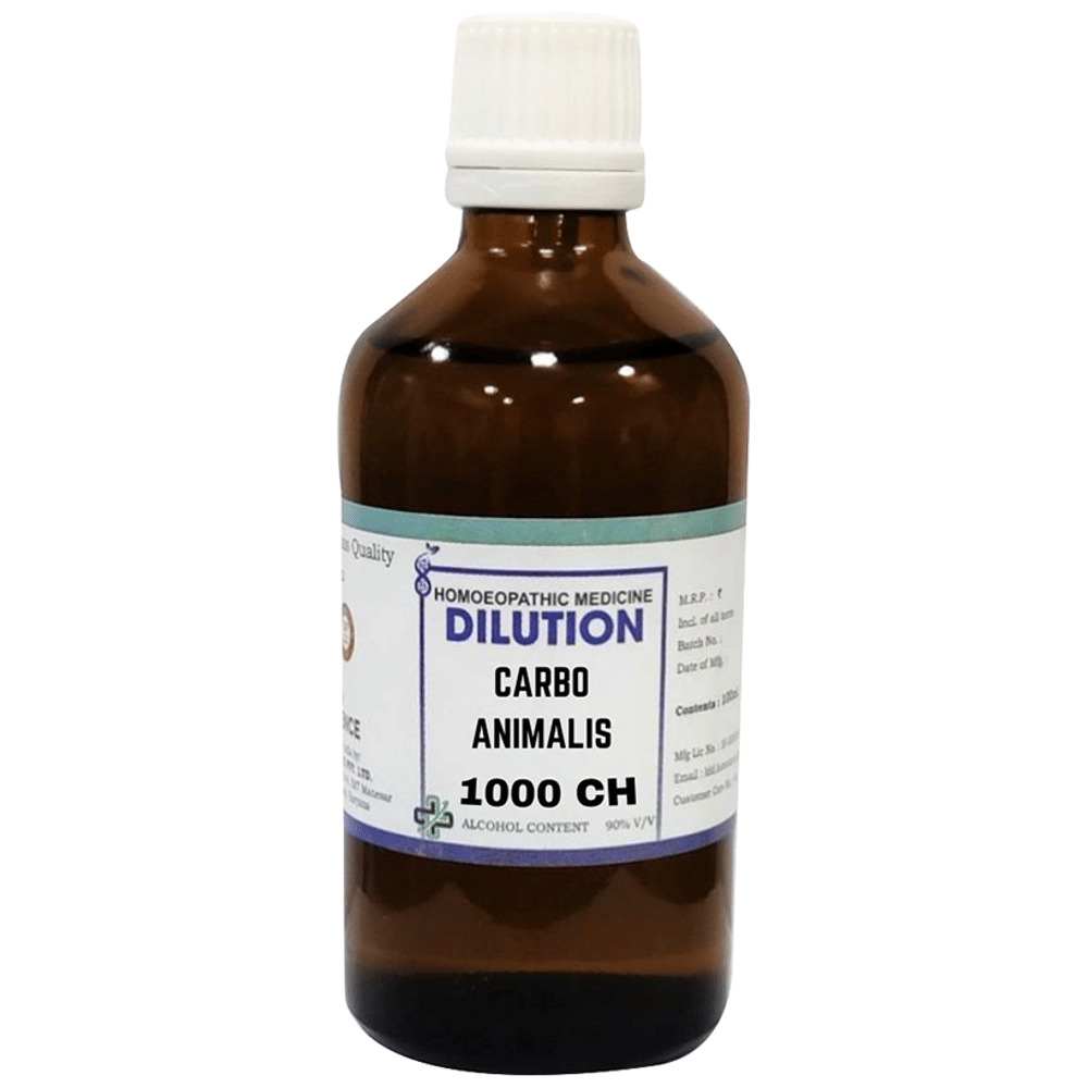 LDD Bioscience Carbo Animalis Dilution 1000 CH bottle of 100 ml Dilution