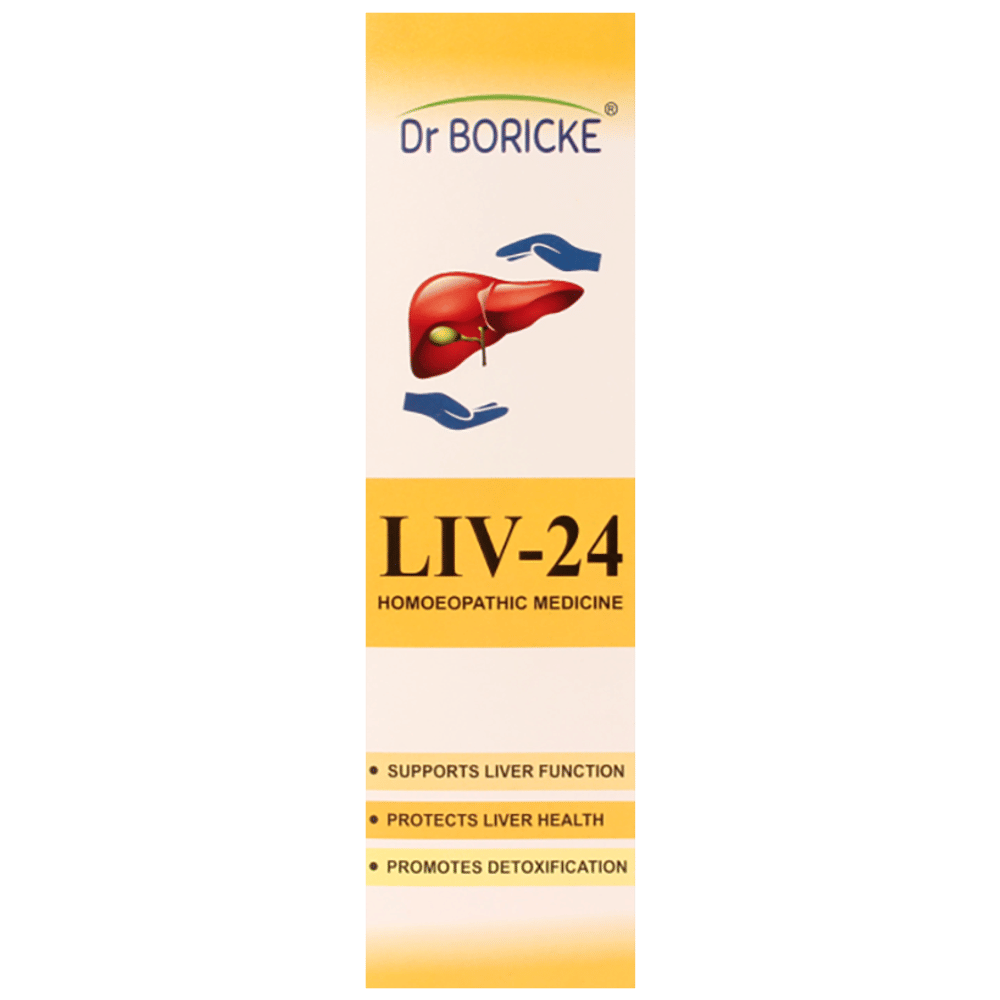 Dr Boricke Liv-24 Syrup bottle of 200 ml Syrup