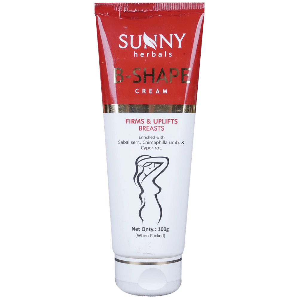 Sunny Herbals B-Shape Cream tube of 100 gm Cream Sunny Herbals B-Shape Cream tube of 100 gm Cream