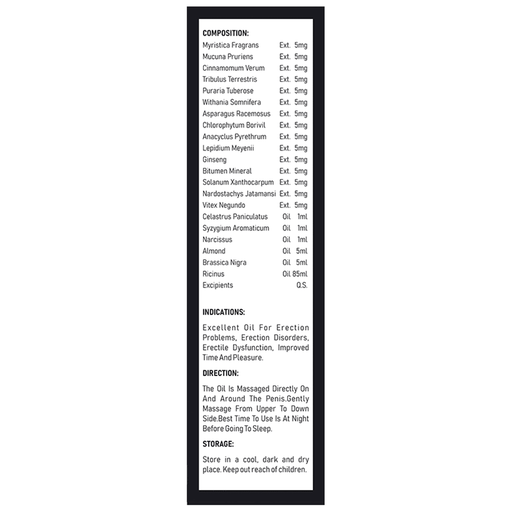 Dr Kushwah's H 85 Time Plus Oil bottle of 30 ml Oil