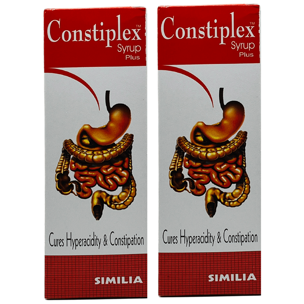 Similia Rlpl Constiplex Syrup Plus (100ml Each) combo pack of 2 bottles
