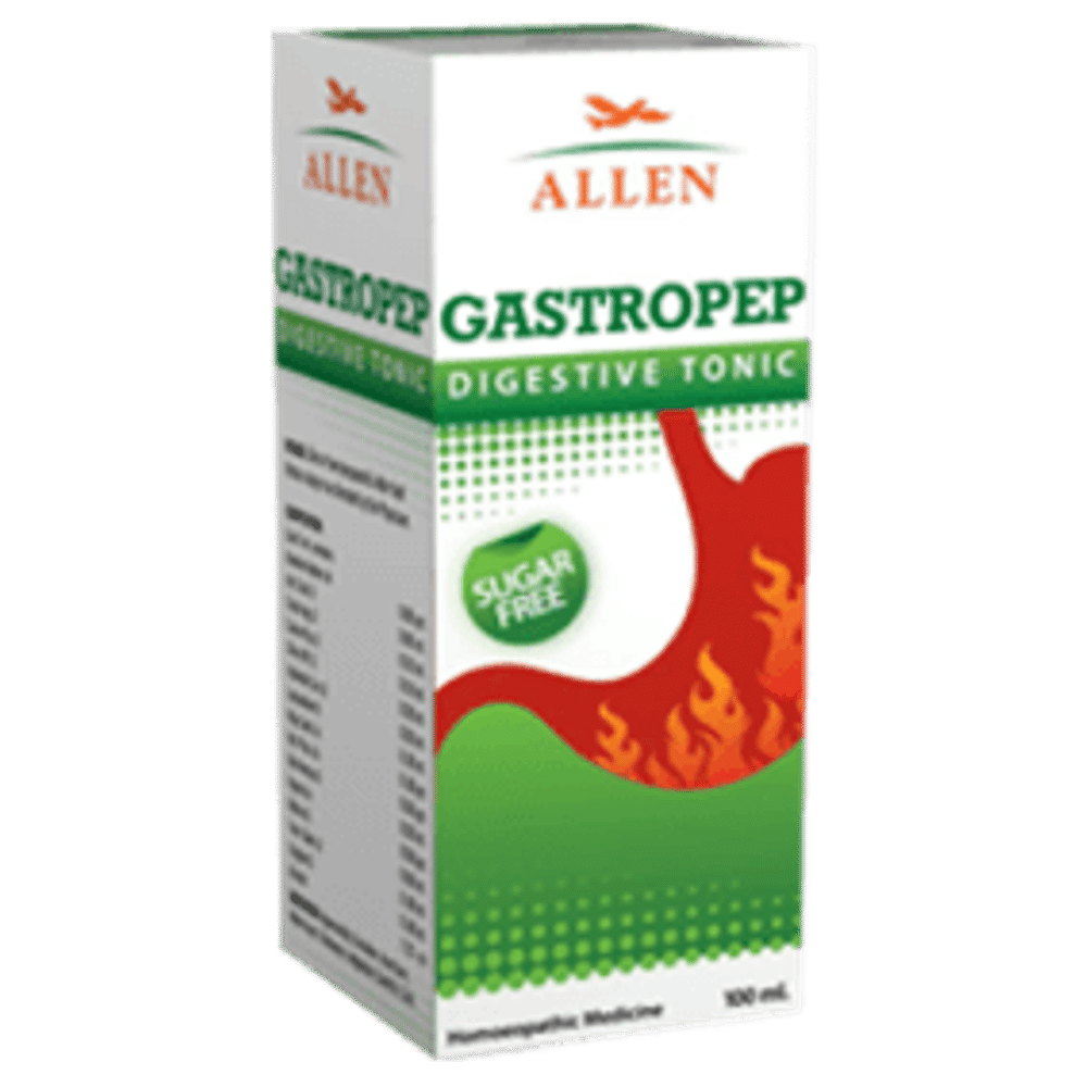 Allen Gastropep Digestive Sugar Free Tonic bottle of 100 ml Tonic Allen Gastropep Digestive Sugar Free Tonic bottle of 100 ml Tonic