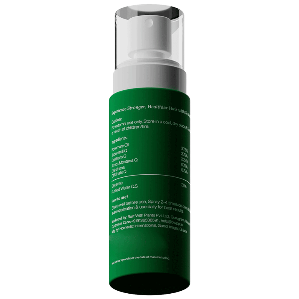 Built With Plants Combo Pack of Scalpal Hair Care Drops (30ml) and Scalpal Hair Care Serum (60ml) combo pack of 2 Packs