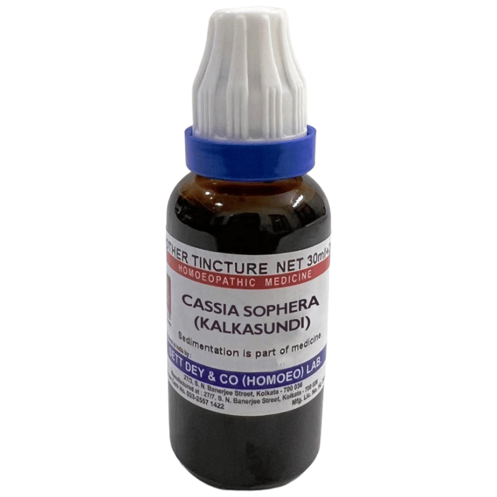 Sett Dey Cassia Sophera Mother Tincture Q bottle of 30 ml Mother Tincture