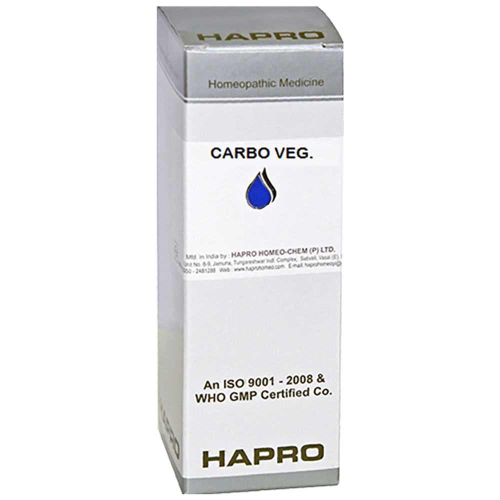 Hapro Carbo Veg. Dilution 1M bottle of 30 ml Dilution