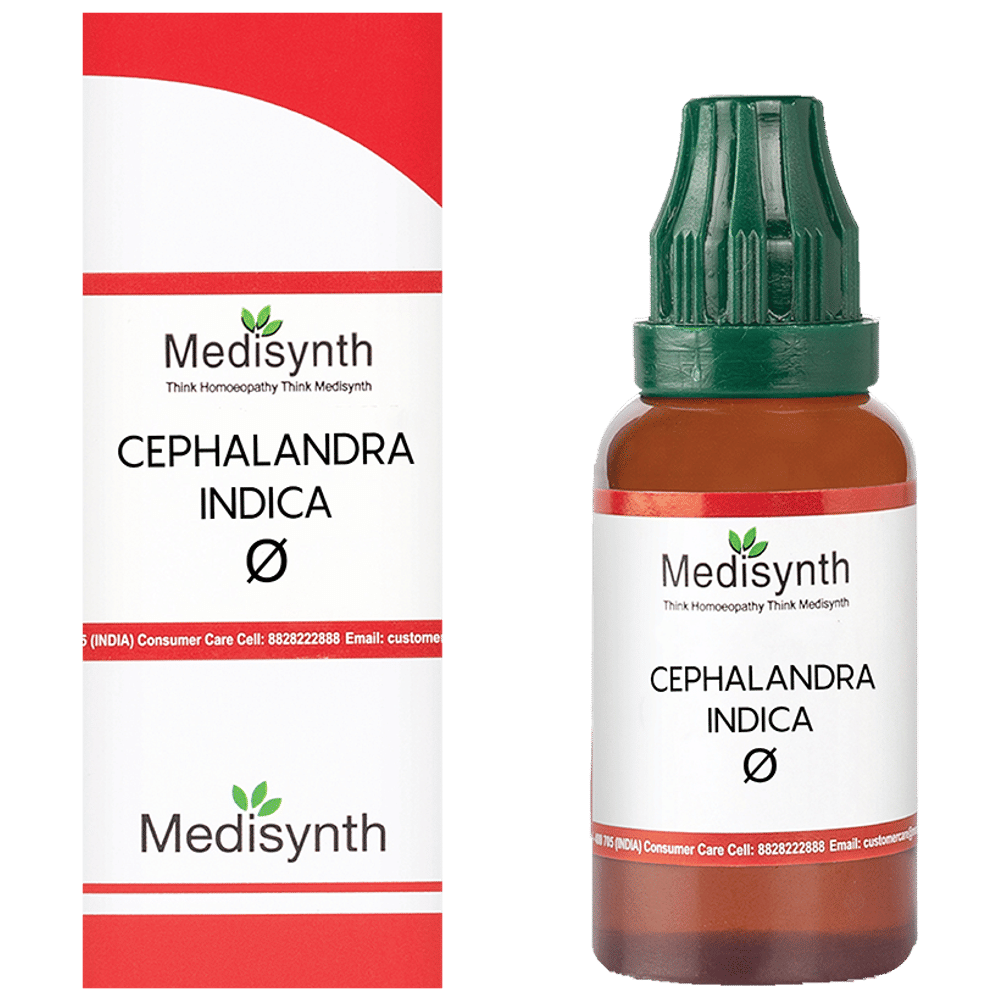 Medisynth Cephalandra Indica Q bottle of 30 ml Mother Tincture