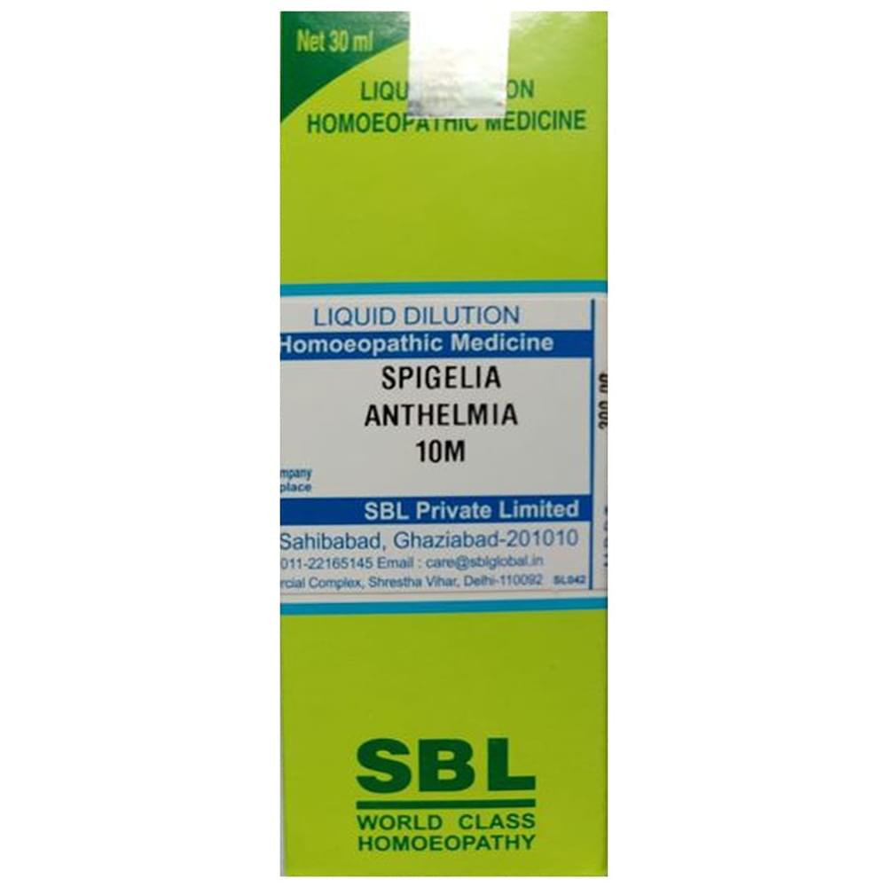 SBL Spigelia Anthelmia Dilution 10M CH bottle of 30 ml Dilution