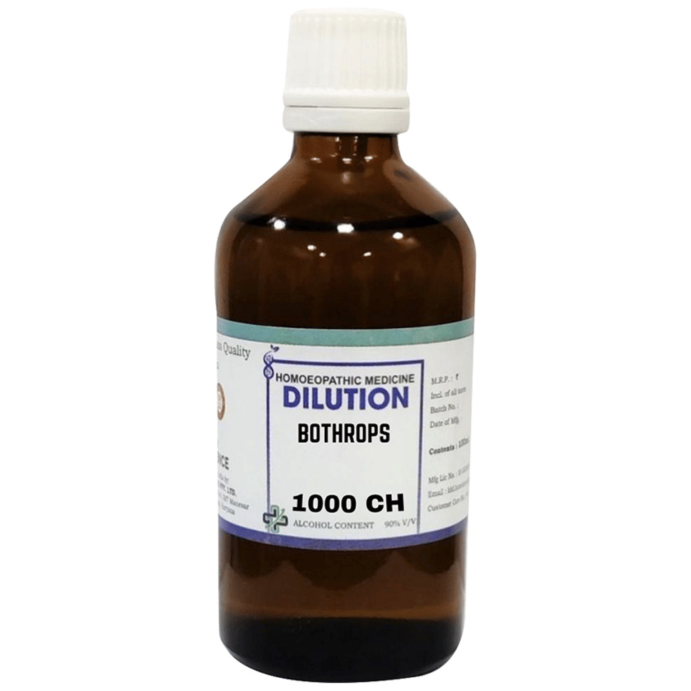 LDD Bioscience Bothrops Dilution 1000 CH bottle of 100 ml Dilution