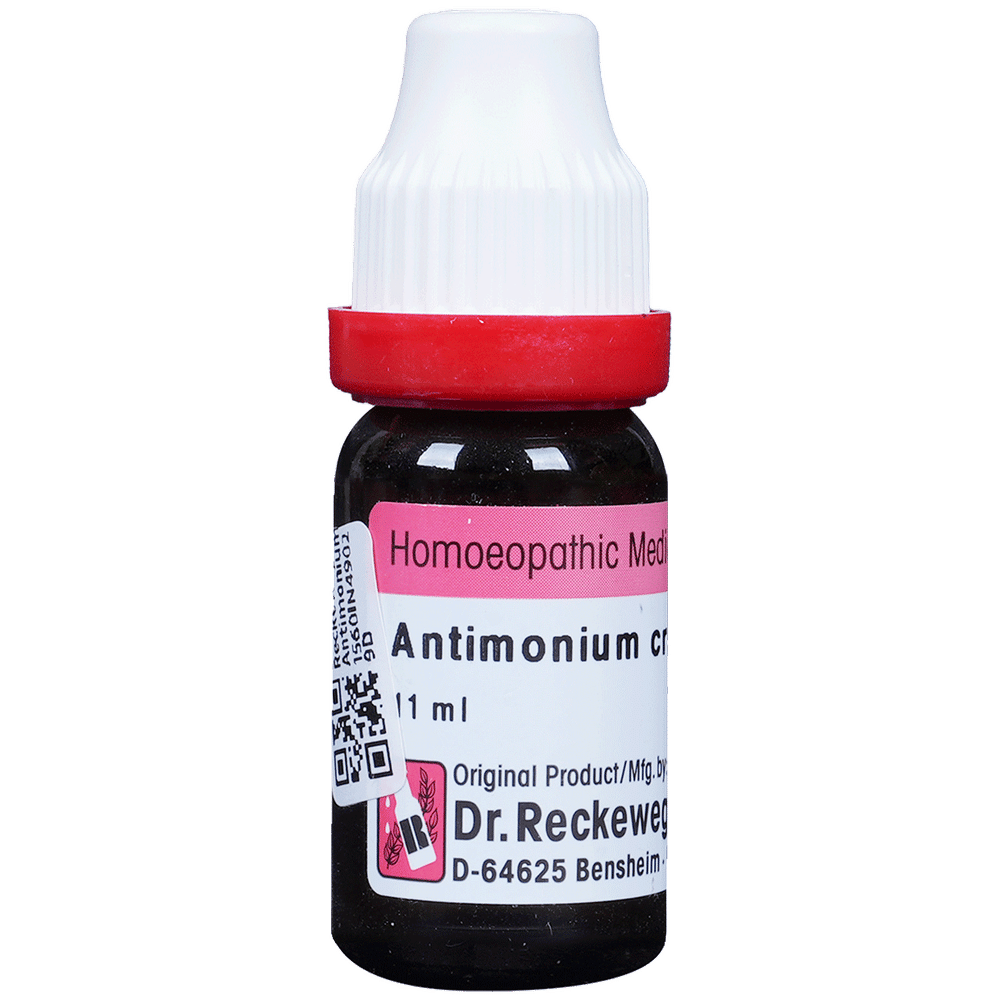 Dr. Reckeweg Antimonium Crud Dilution 30 CH bottle of 11 ml Dilution