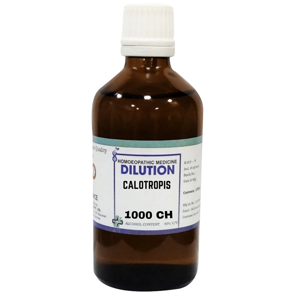 LDD Bioscience Calotropis Dilution 1000 CH bottle of 100 ml Dilution