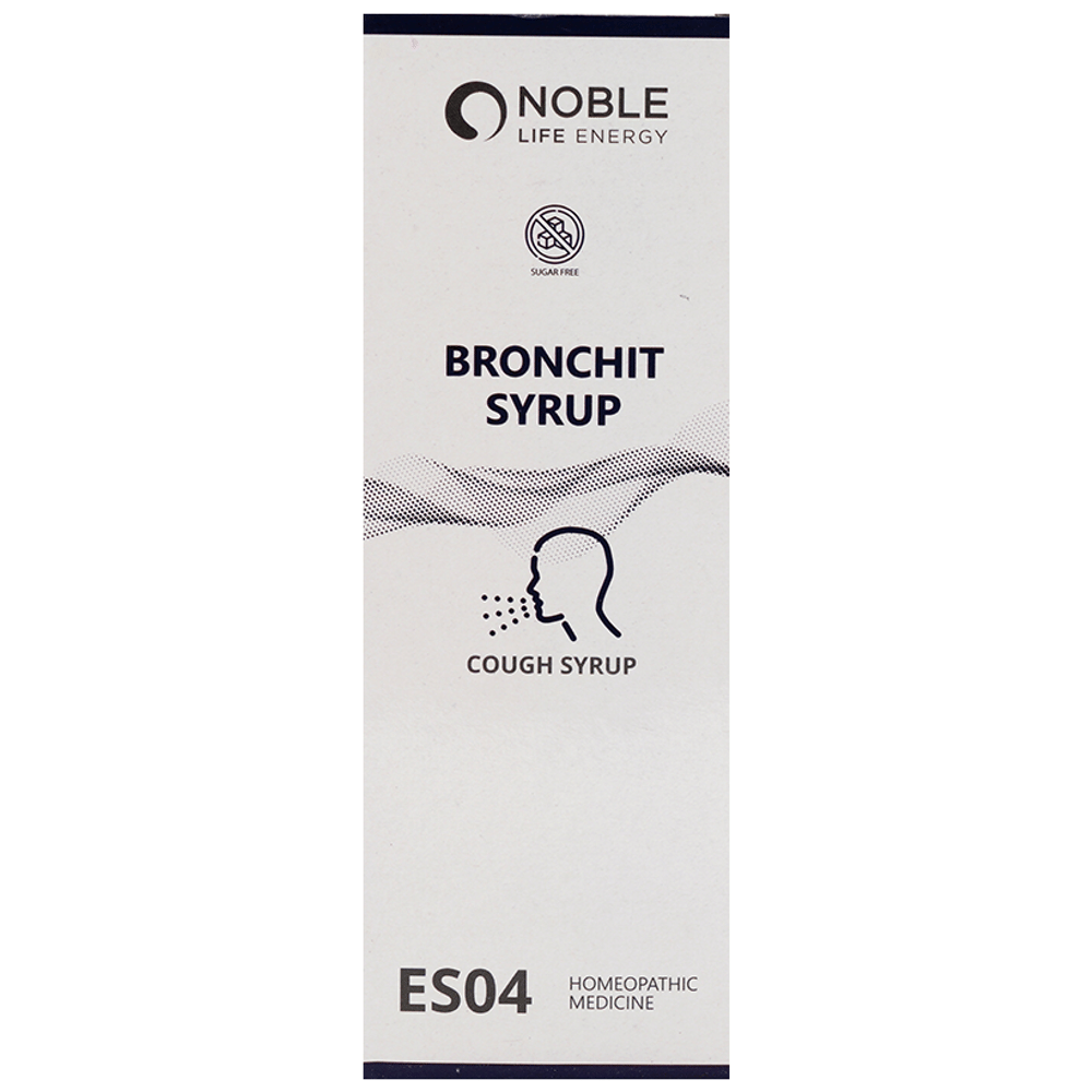 Noble Life Energy  ES04 Bronchit Syrup Sugar Free bottle of 200 ml Syrup
