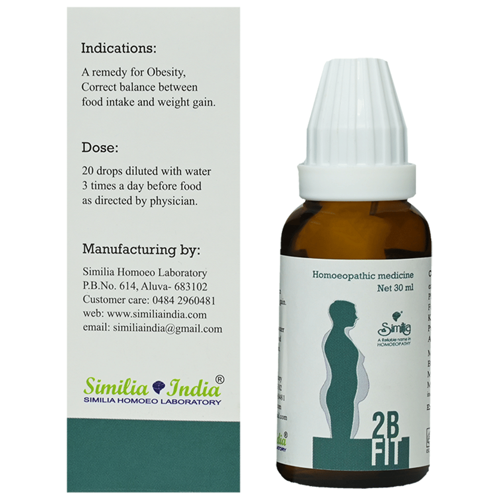 Similia 2B Fit Drop bottle of 30 ml Drop Similia 2B Fit Drop bottle of 30 ml Drop