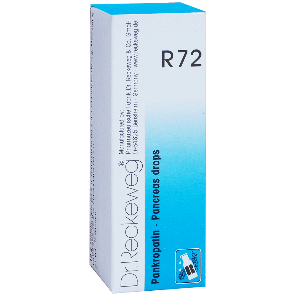 Dr. Reckeweg R72 Pancreas Drop bottle of 22 ml Drop Dr. Reckeweg R72 Pancreas Drop bottle of 22 ml Drop