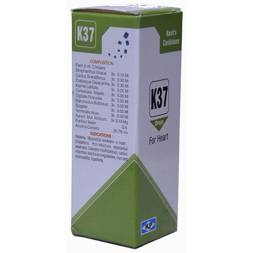 Kent's K37 Heart Oral Drops bottle of 30 ml Oral Drops