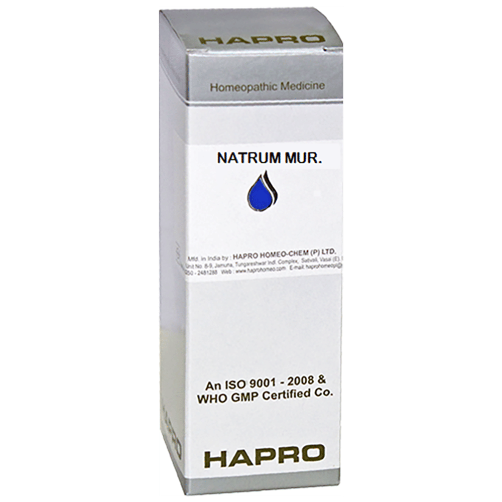 Hapro Natrum Mur Dilution 50M bottle of 100 ml Dilution