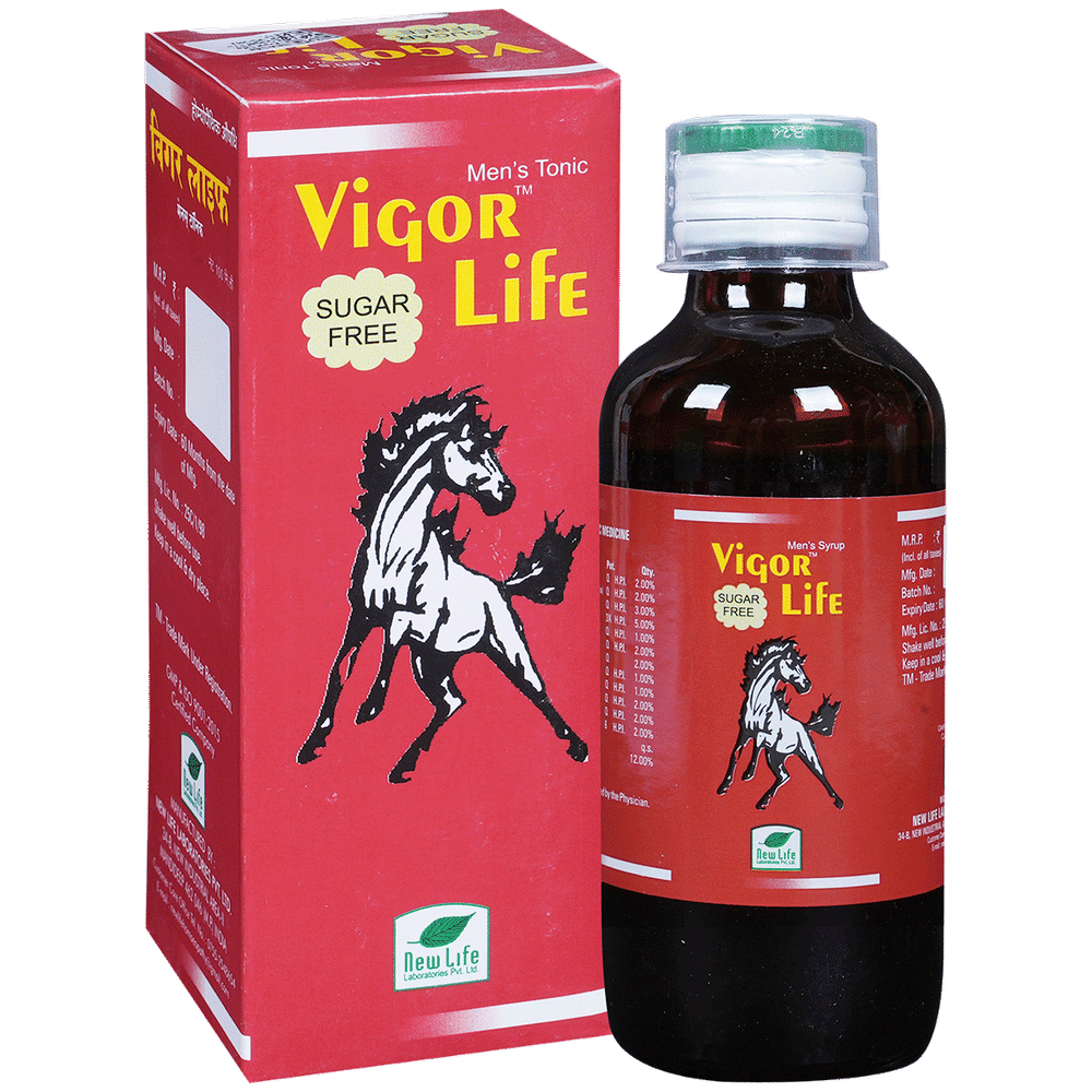 New Life Vigor Life Sugar Free Tonic bottle of 100 ml Tonic