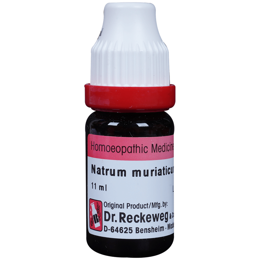 Dr. Reckeweg Natrum Mur Dilution 200 CH bottle of 11 ml Dilution