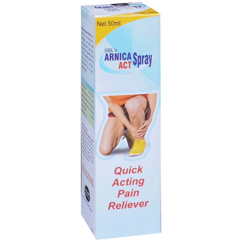 SBL Arnica Act Spray bottle of 50 ml Spray SBL Arnica Act Spray bottle of 50 ml Spray