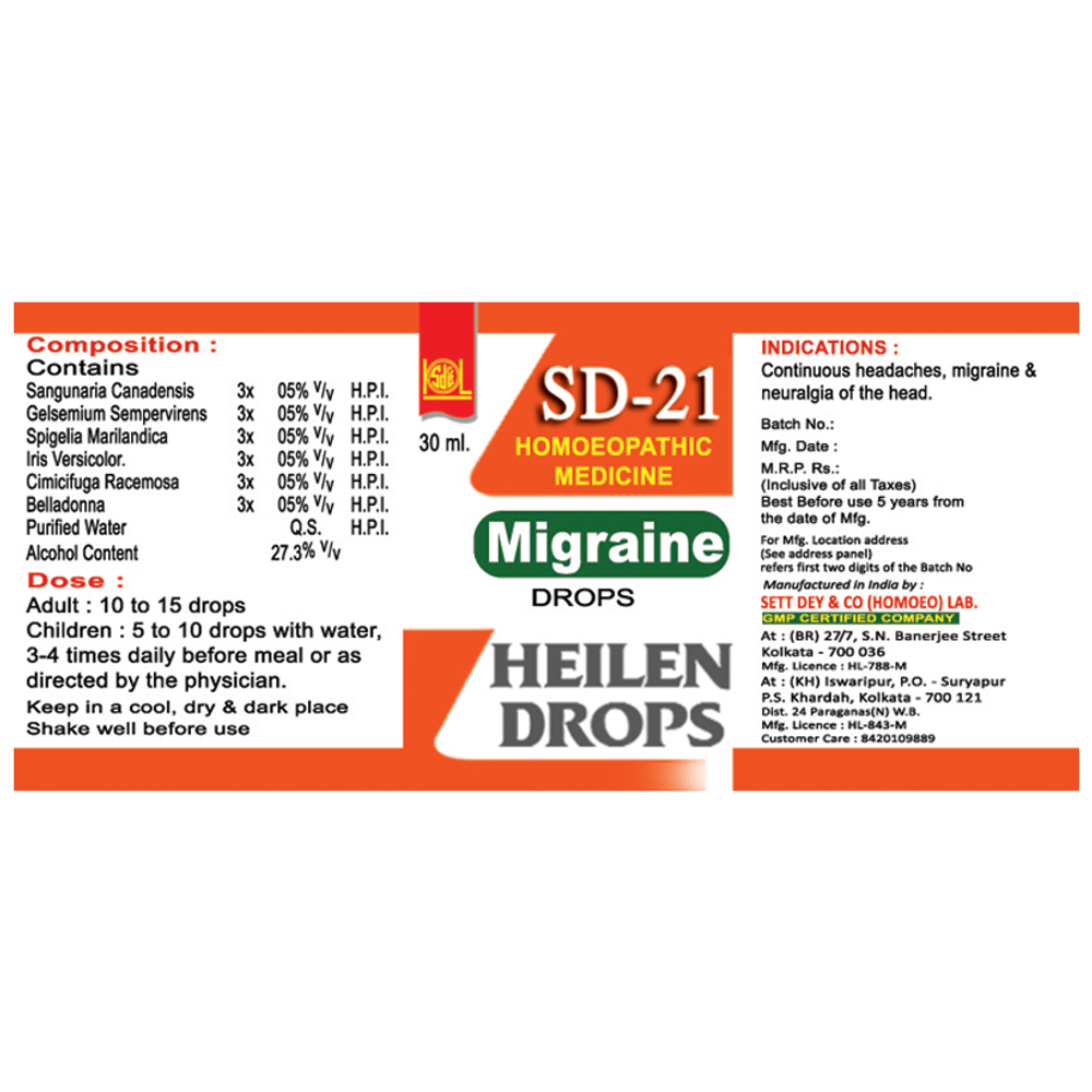 Sett Dey Sd-21 Drop bottle of 30 ml Drop Sett Dey Sd-21 Drop bottle of 30 ml Drop