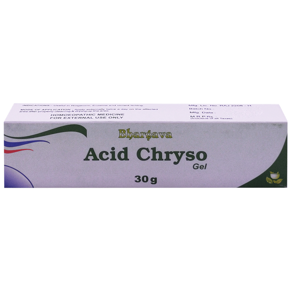 Bhargava  Acid Chryso  Gel tube of 30 gm Gel