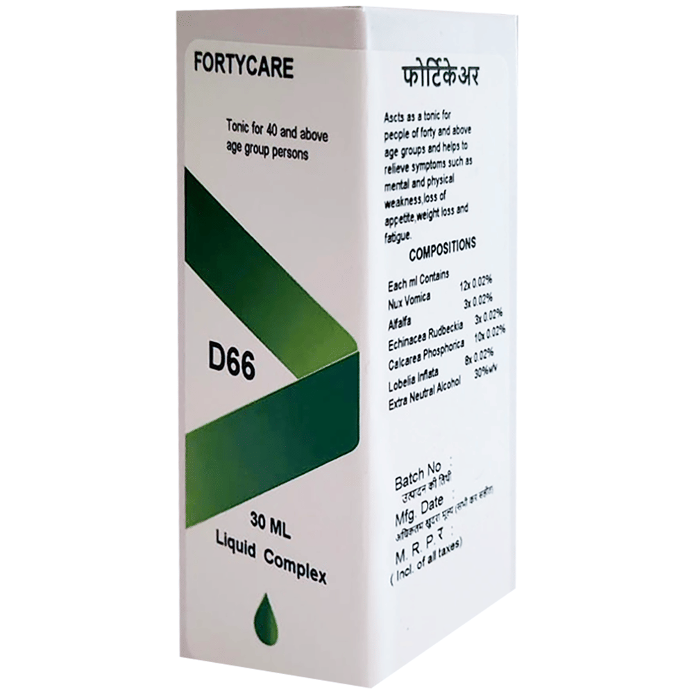 Doliosis D66 Fortycare Liquid Complex bottle of 30 ml Drop