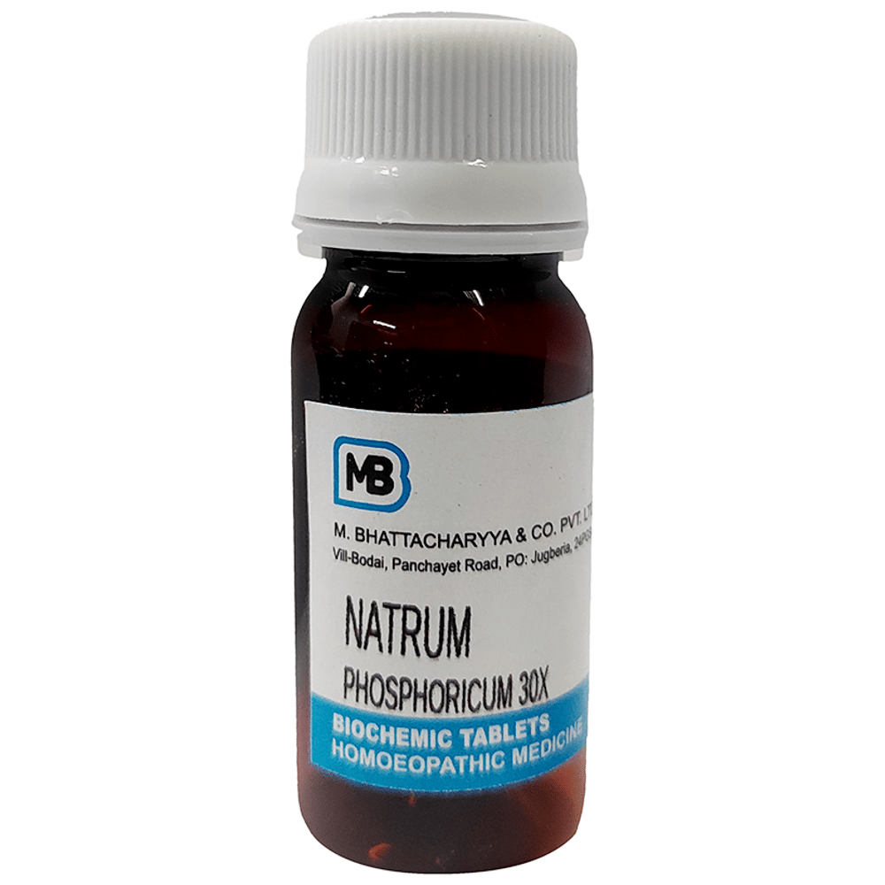 MB Natrum Phosphoricum Tablet 30X bottle of 25 gm Tablet