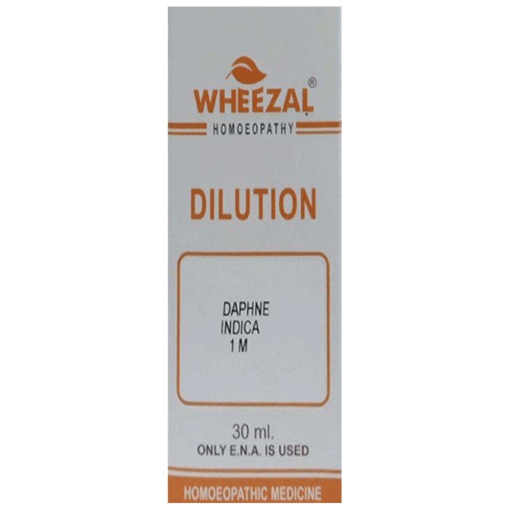 Wheezal Daphne indica Dilution 1M bottle of 30 ml Dilution