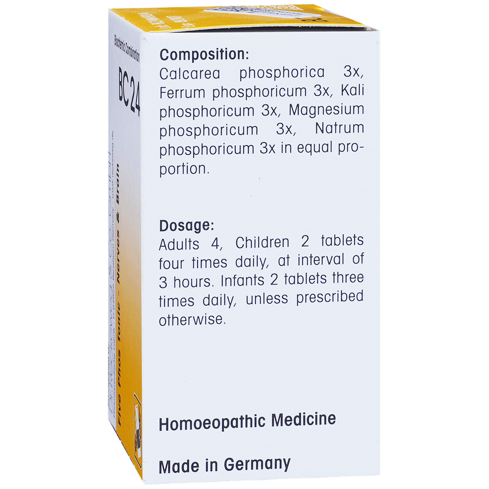 Dr. Reckeweg Bio-Combination 24 (BC 24) Tablet bottle of 20 gm Biocombination Tablet