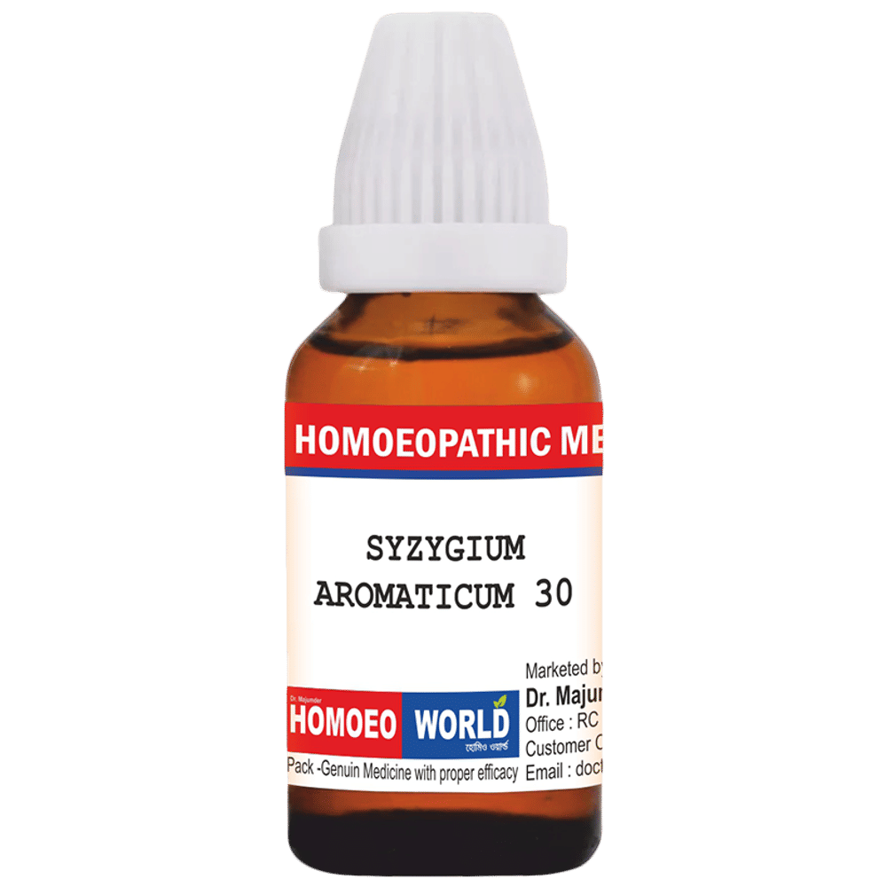 Dr. Majumder Homeo World Syzygium Aromaticum Dilution (30ml Each) 30 combo pack of 2 bottles Dr. Majumder Homeo World Syzygium Aromaticum Dilution (30ml Each) 30 combo pack of 2 bottles