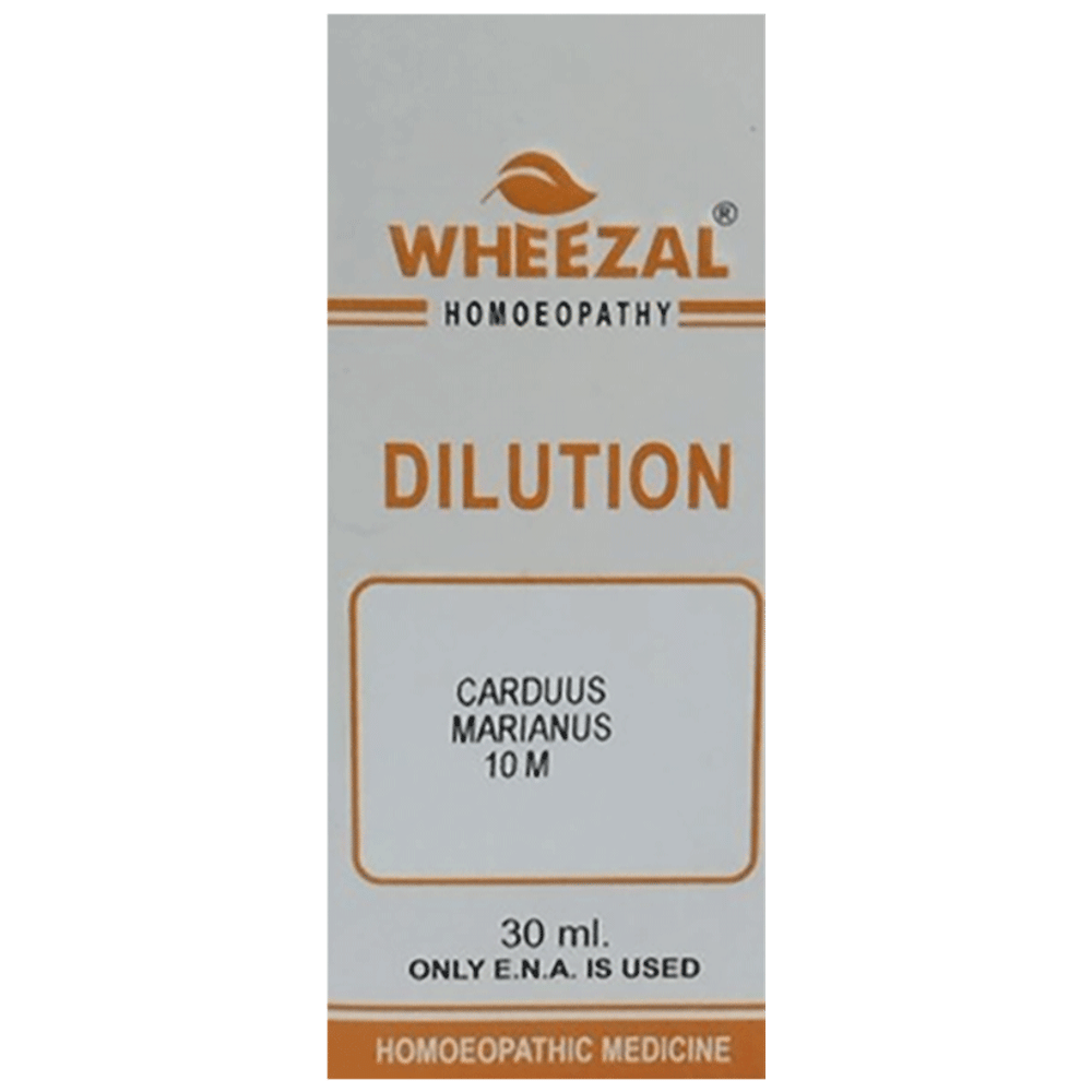Wheezal Carduus Marianus Dilution 10M bottle of 30 ml Dilution