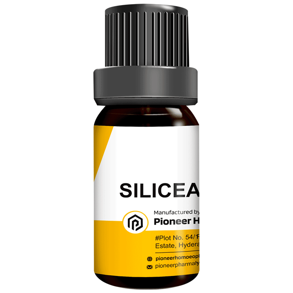 Pioneer Pharma Silicea Globules Pellets Multidose Pills 30 CH bottle of 150 tablets