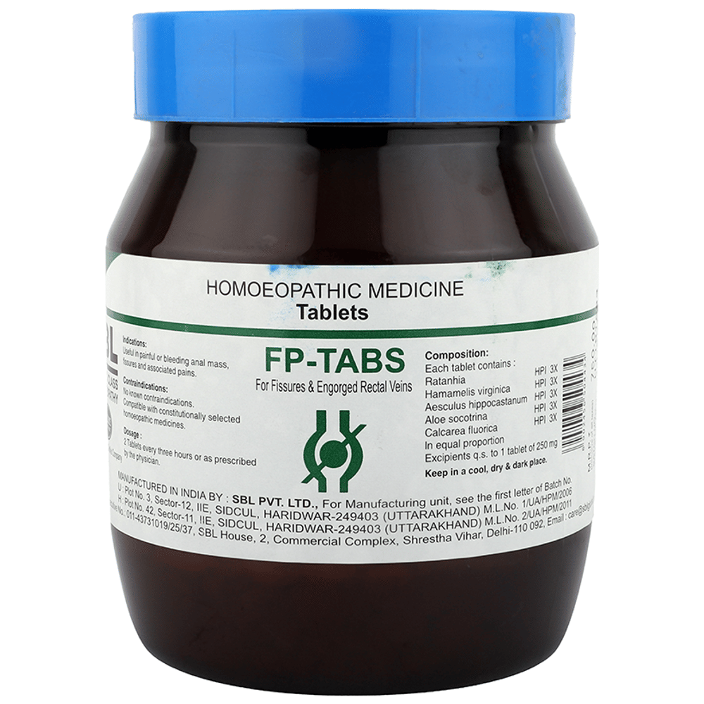 SBL FP-Tabs Tablet bottle of 450 gm Tablet