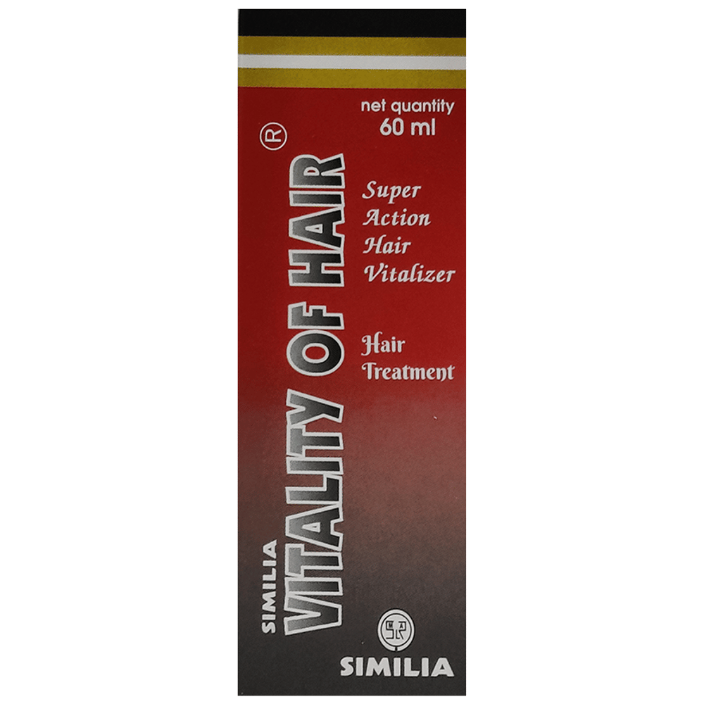 Similia Rlpl Vitality of Hair (60ml Each) combo pack of 2 bottles