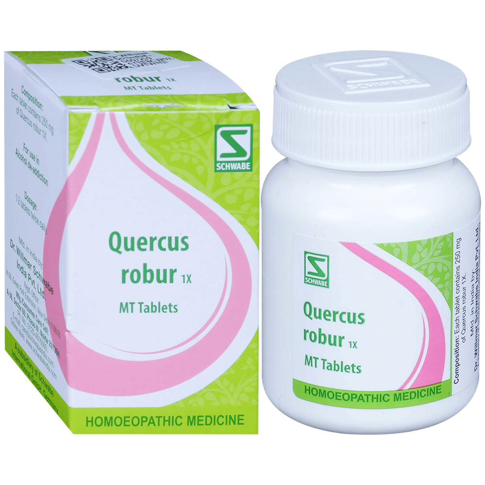 Dr Willmar Schwabe India Quercus Robur Trituration Tablet 1X bottle of 20 gm Trituration Tablet