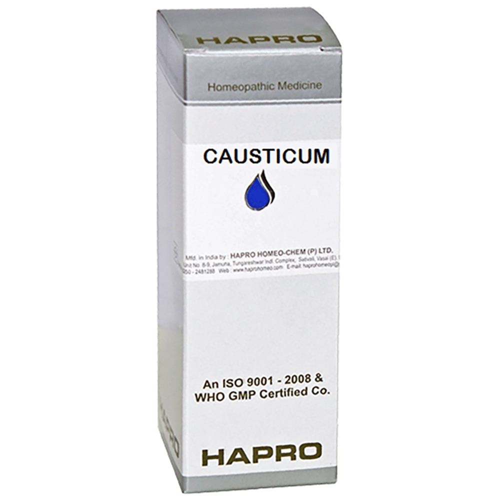 Hapro Causticum Dilution 30 bottle of 100 ml Dilution