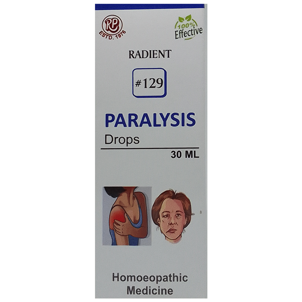 Radient #129 Paralysis Drops bottle of 30 ml Oral Drops