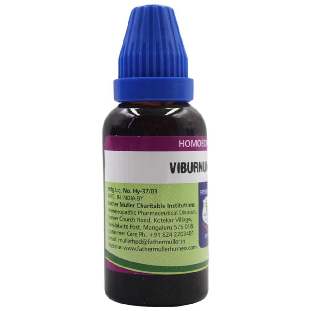 Father Muller Viburnum Opulus Drop Q bottle of 30 ml Oral Drops Father Muller Viburnum Opulus Drop Q bottle of 30 ml Oral Drops